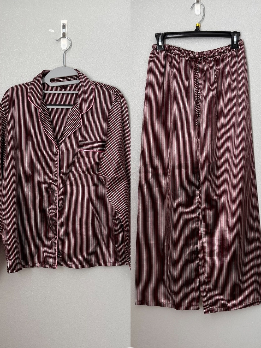 Satin Pajamas Set